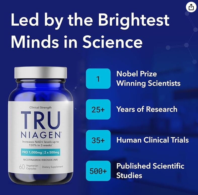 Rejuvenece tu cuerpo con NAD+ Booster 90 cp